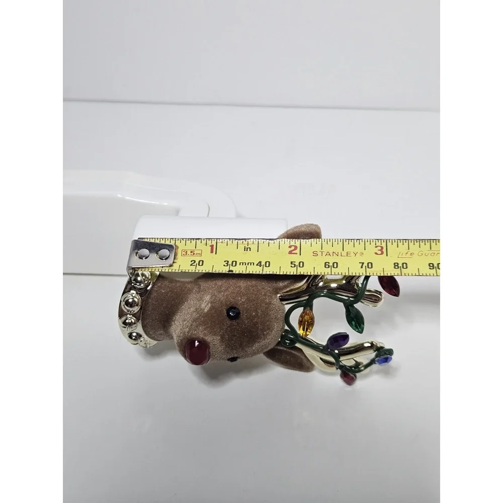 Bath & Body Works Flocked Rudolph Reindeer Christmas Wallflowers Fragrance Plug
